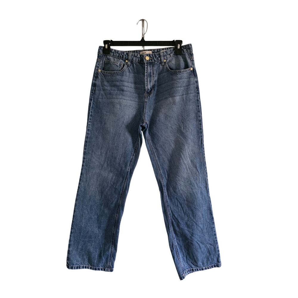Oat New York Dream Weave Denim Wide Leg Jeans Size 10/30 Waist